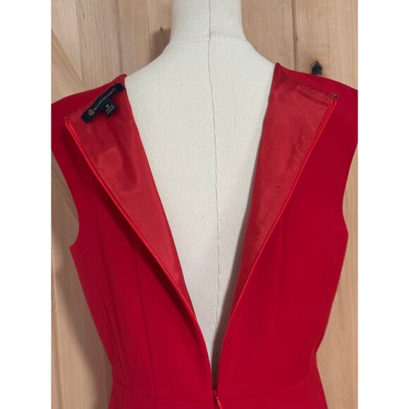 Brooks Brothers | Red Short Tank Wool Blend Dress | Size 12 - Picture 7 of 13